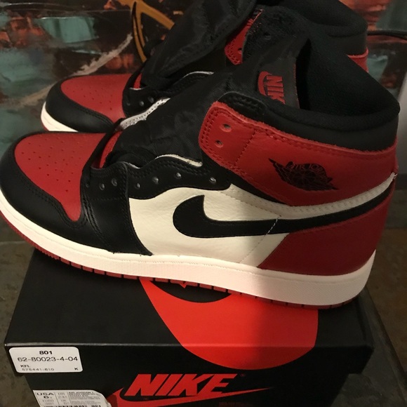 Jordan Shoes - Jordan 1 Bred Toe